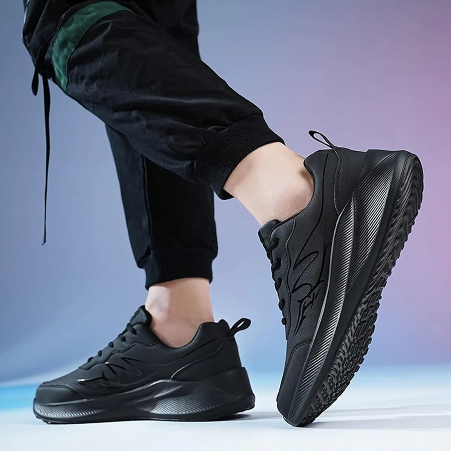 Fashion Orthopedic Sneakers for Men Breathable Casual Comfortable Walking Sneaker Lightweight Minimalist Shoes