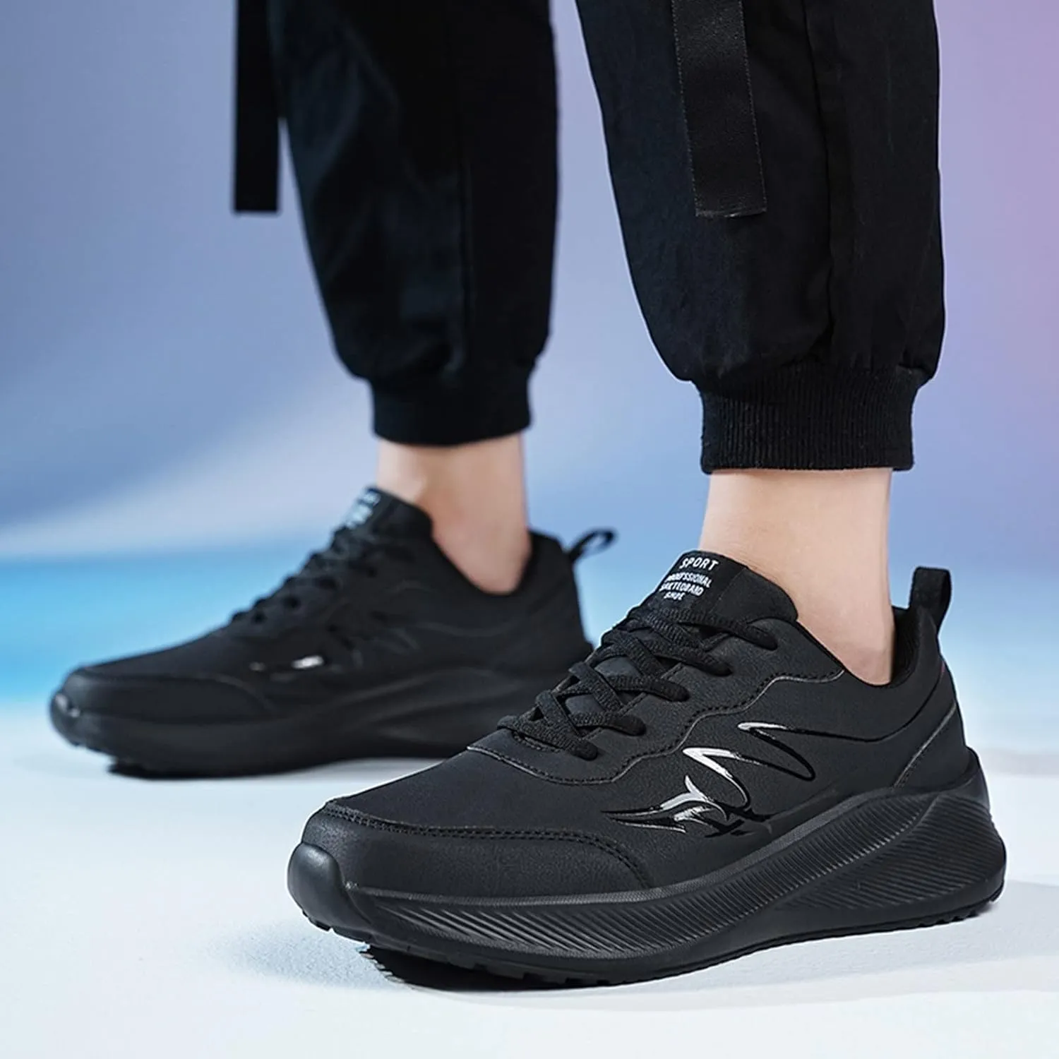 Fashion Orthopedic Sneakers for Men Breathable Casual Comfortable Walking Sneaker Lightweight Minimalist Shoes