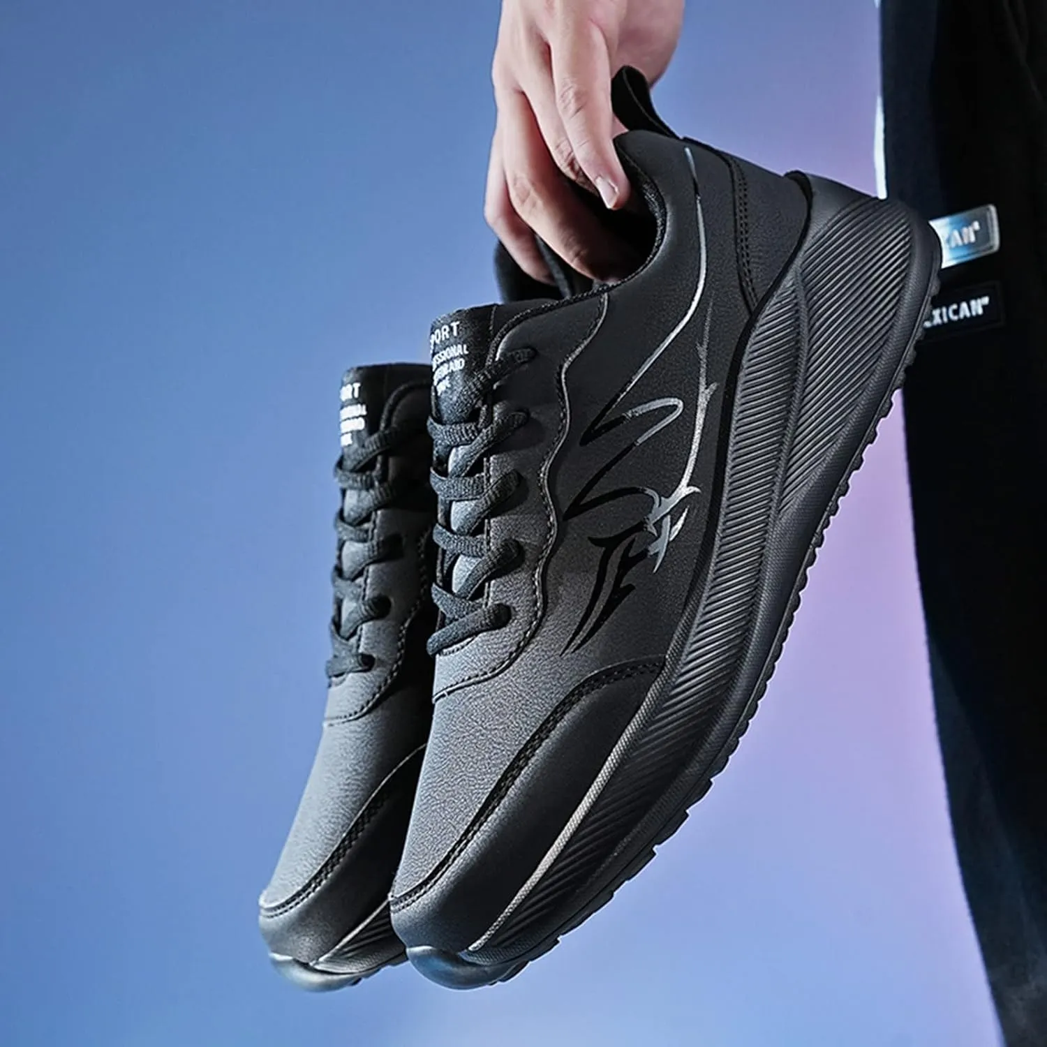 Fashion Orthopedic Sneakers for Men Breathable Casual Comfortable Walking Sneaker Lightweight Minimalist Shoes