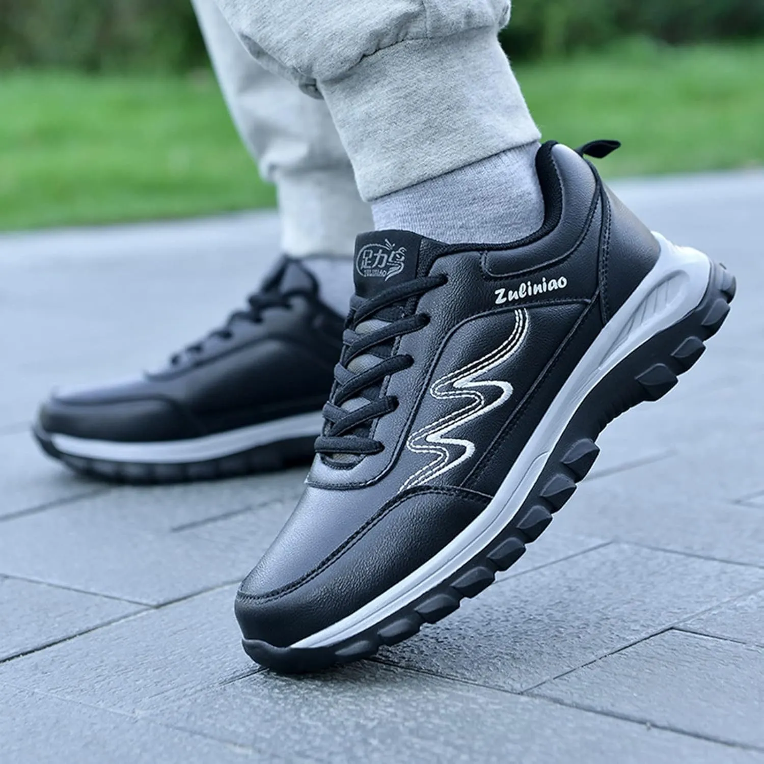 Fashion Sport Shoes for Men Comfortable Breathable Stretch Canvas Slip on Sneaker Men's Comfortable Dress Shoes