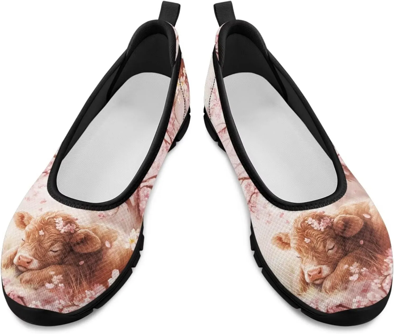 Flats Loafers Cow Low Cut Casual Dress Shoes for Women Teen Girls Comfort Walking Running Sneakers Lightweight Low Cut Tennis Shoe