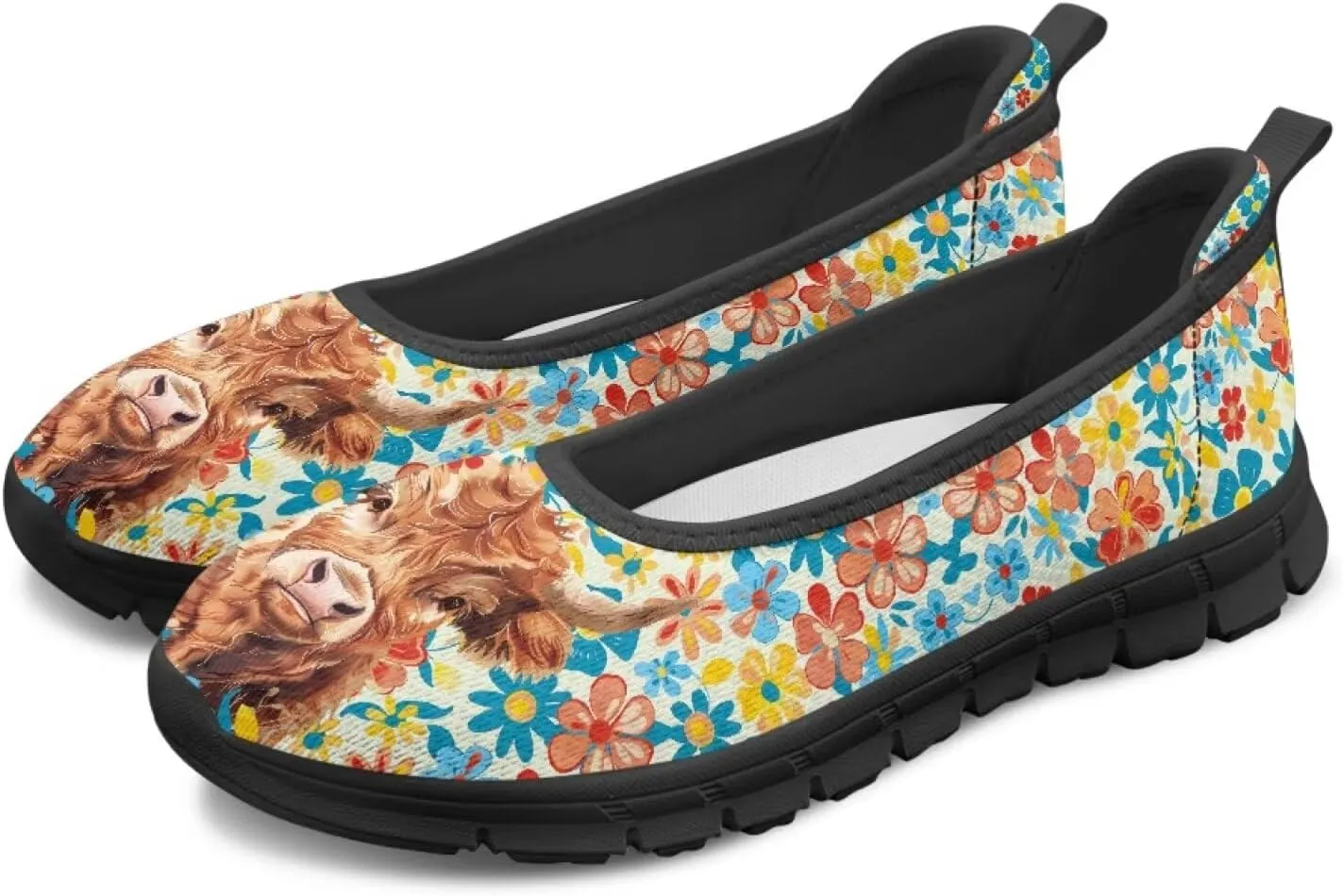 Flats Loafers Cow Low Cut Casual Dress Shoes for Women Teen Girls Comfort Walking Running Sneakers Lightweight Low Cut Tennis Shoe