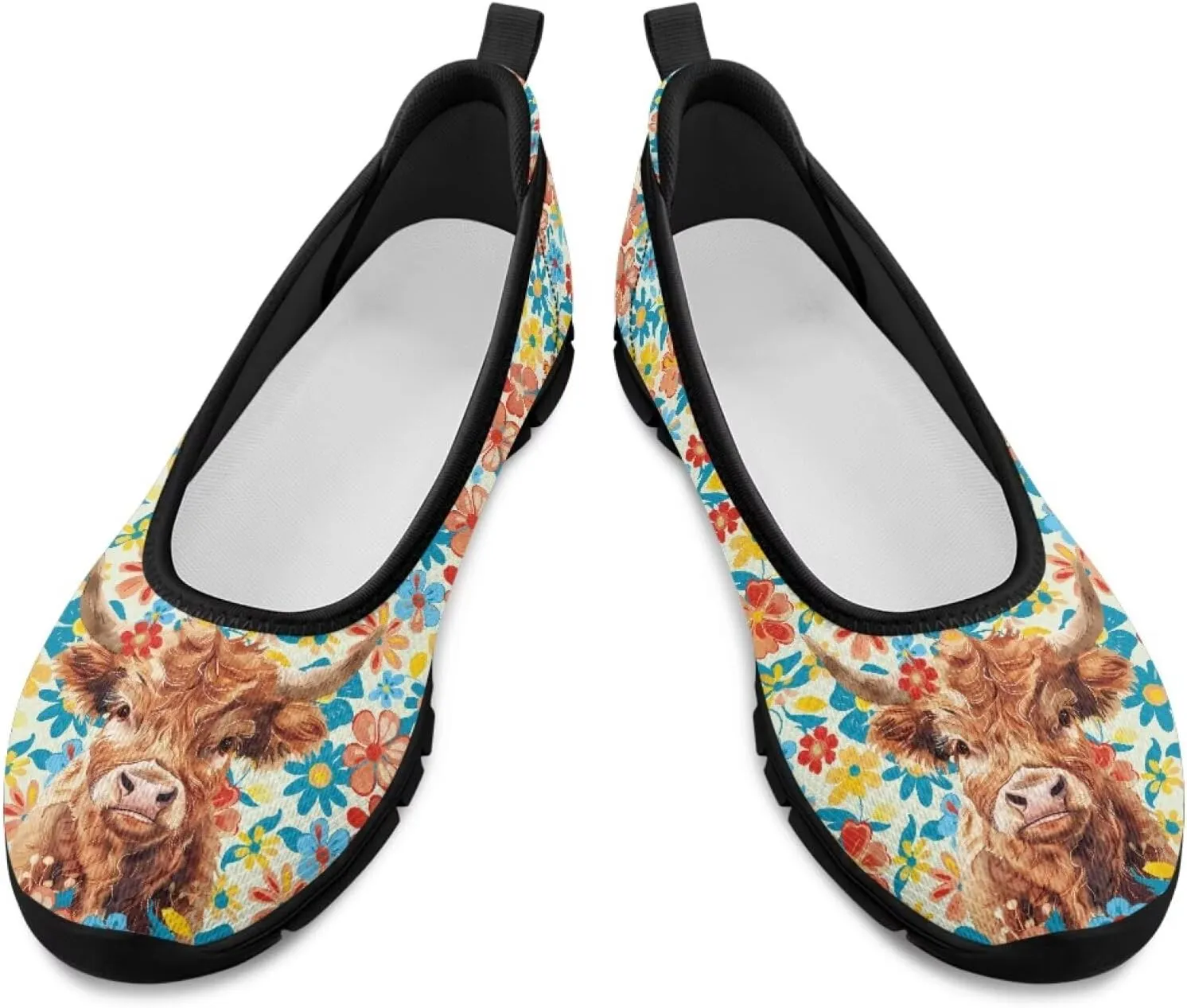 Flats Loafers Cow Low Cut Casual Dress Shoes for Women Teen Girls Comfort Walking Running Sneakers Lightweight Low Cut Tennis Shoe