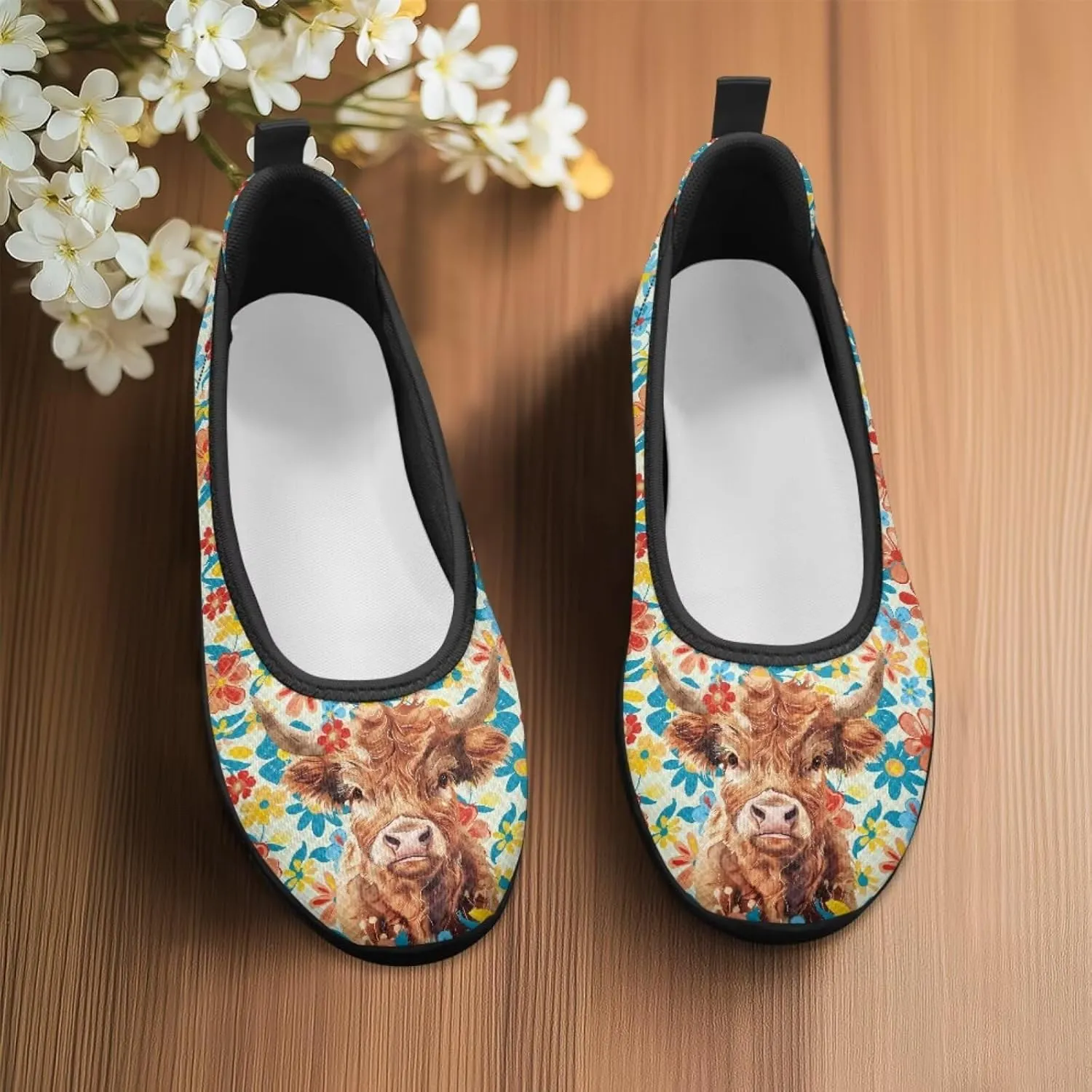 Flats Loafers Cow Low Cut Casual Dress Shoes for Women Teen Girls Comfort Walking Running Sneakers Lightweight Low Cut Tennis Shoe