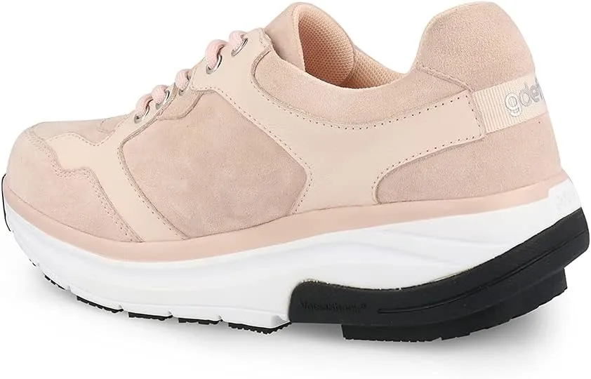 Gravity Defyer Women's G-Defy Silvanit Athletic Shoes - Hybrid VersoShock Proven Performance Shock-Absorbing Leather Pain Relief Shoes