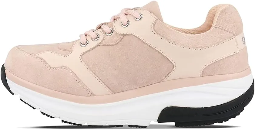 Gravity Defyer Women's G-Defy Silvanit Athletic Shoes - Hybrid VersoShock Proven Performance Shock-Absorbing Leather Pain Relief Shoes