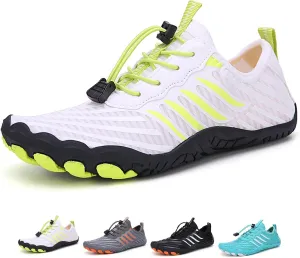 Grounded Women's & Men's Barefoot Shoes - Winter Hiking Boots, Wide Toe Box, Waterproof & Non-Slip Trail Running Shoes