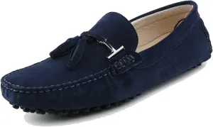 Hanfike Womens Casual Loafers Shoes Slip on Flats with Tassel Buckle Knot