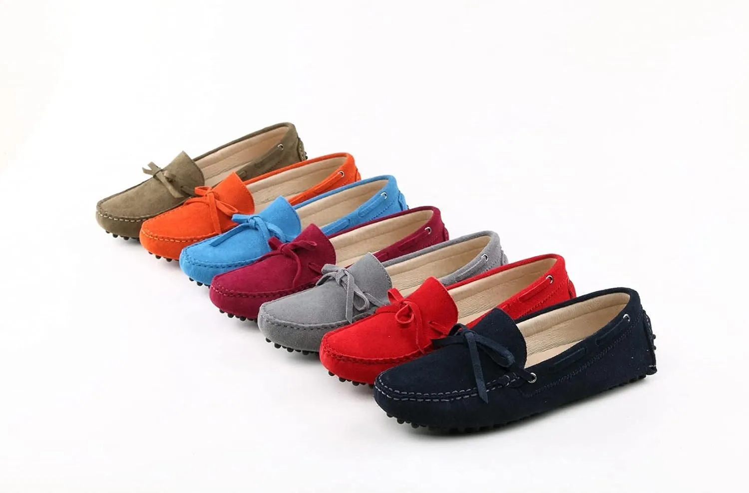 Hanfike Womens Casual Loafers Shoes Slip on Flats with Tassel Buckle Knot