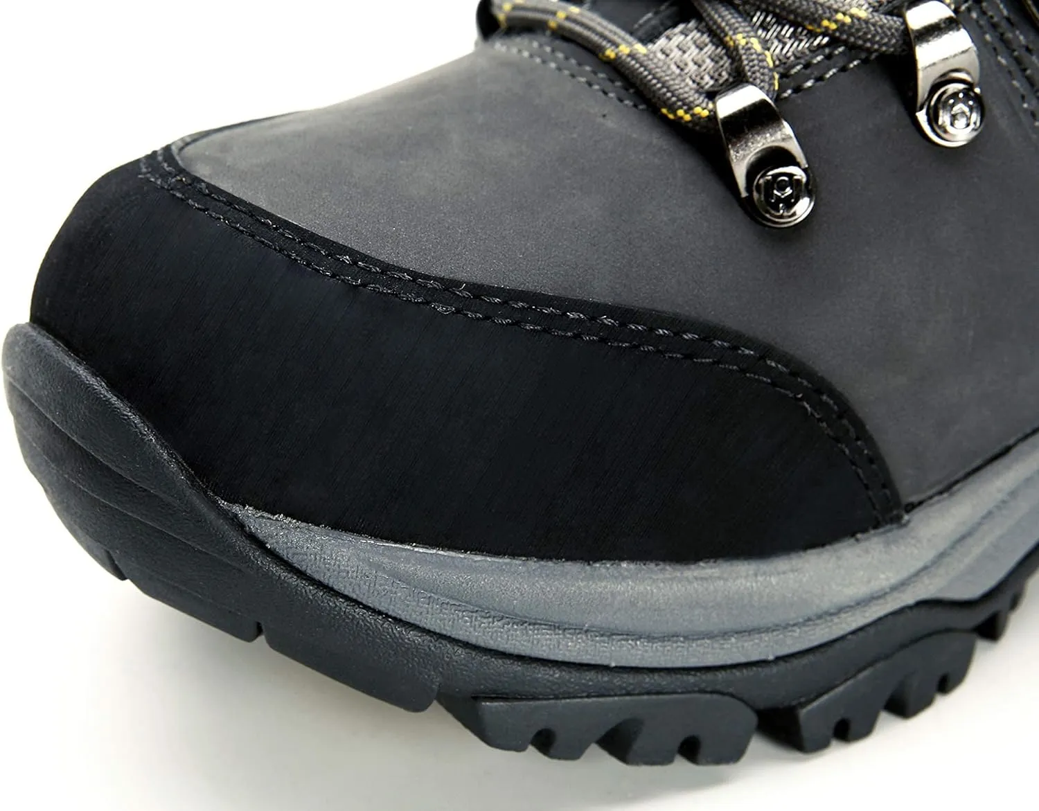 hiwalk Men's Waterproof Hiking Boots Breathable All-Terrain Lightweight Ankle Boots Trekking Working Climbing Shoes