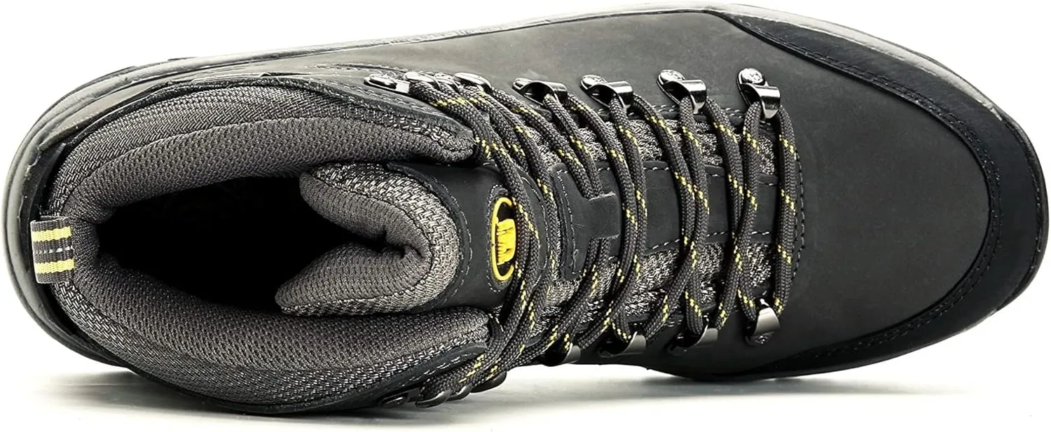 hiwalk Men's Waterproof Hiking Boots Breathable All-Terrain Lightweight Ankle Boots Trekking Working Climbing Shoes