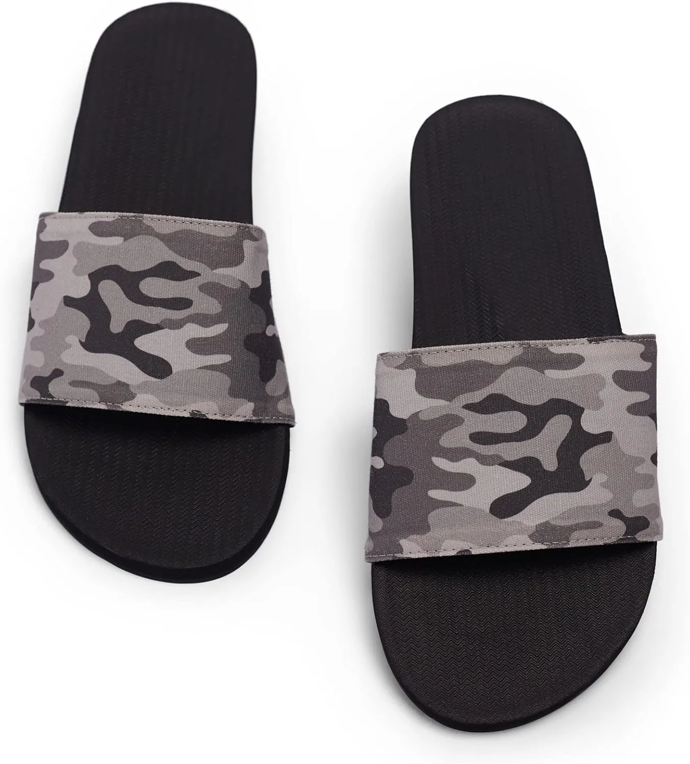 Indosole 2022 Edition Women's ESSNTLS Vegan All-Terrain Slides, Improved Cloud Comfort [Reused Tire Sole, Natural Rubber Footbed, Arch Support, Microfiber Lined ENVRO Strap, Waterproof]