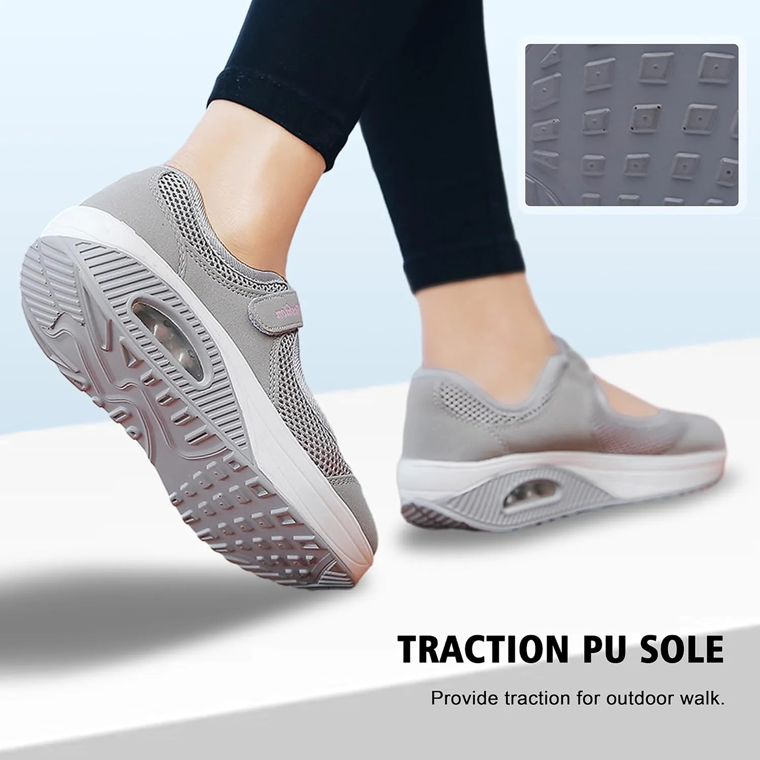 jukka Women's Fashion Flying Woven Cosy Size 3.5-8UK Walking Shoes Super Lightweight Gym Sports Running Shoes Shock Absorbing Trainers