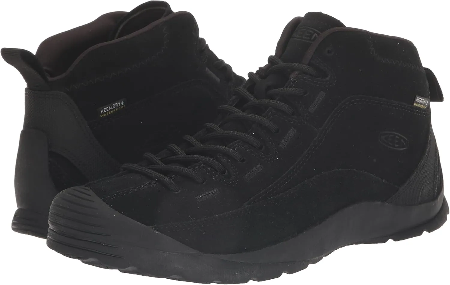 KEEN Men's Jasper Waterproof Outdoor All Terrain Mid Height Sneakers