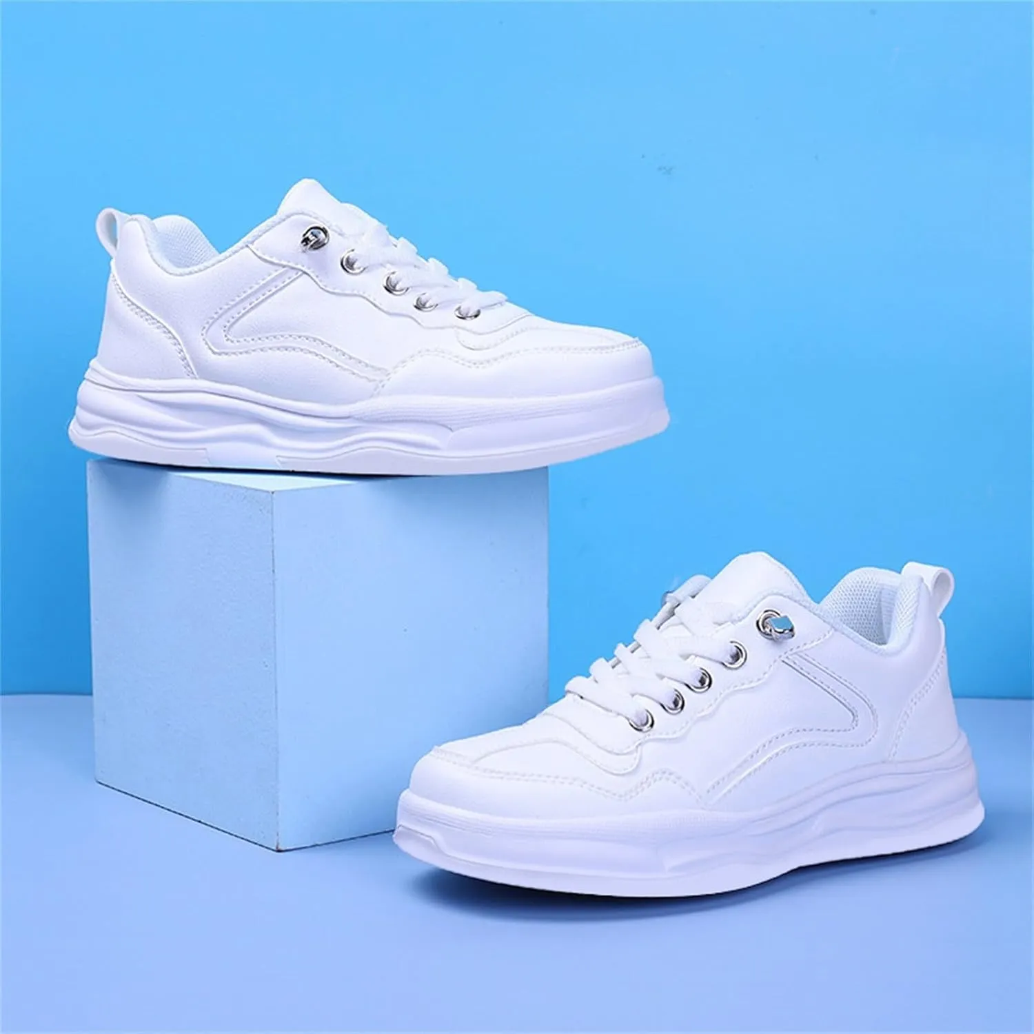 Kids Casual Shoes Cool Stylish Going Out Walking Sneakers for Little/Big Boys Girls Low Cut Skateboarding Shoes