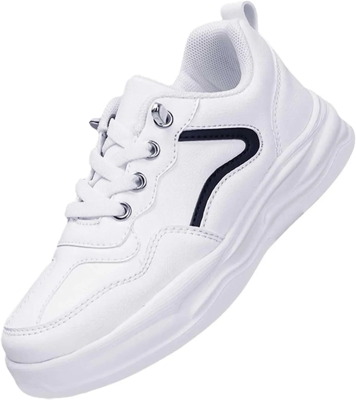 Kids Casual Shoes Cool Stylish Going Out Walking Sneakers for Little/Big Boys Girls Low Cut Skateboarding Shoes