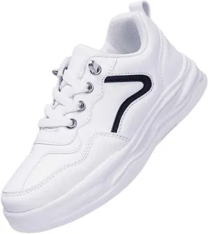 Kids Casual Shoes Cool Stylish Going Out Walking Sneakers for Little/Big Boys Girls Low Cut Skateboarding Shoes