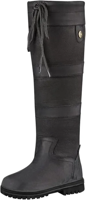 Knee High Boots Women Insulated Non-Slip Snow Shoes For Men Leather Round Toe Hiking Boots Women aterproof