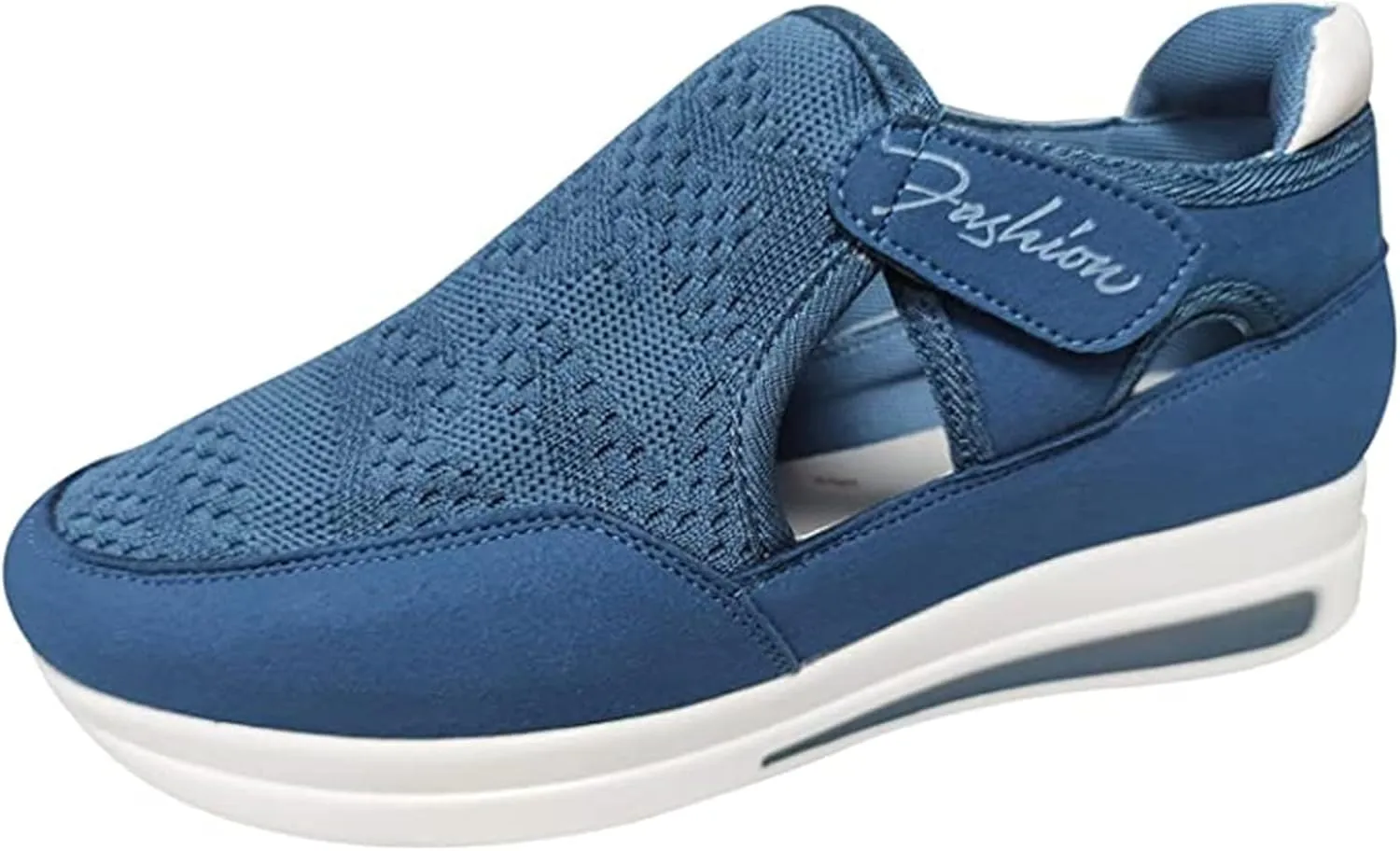 Ladmiple Shoes For Women Slip On Sneakers Running Shoes Non Slip Tennis Walking Sneakers Fashion Slip On Platform Shoes