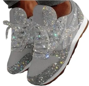 Ladmiple Shoes For Women Sneakers Trendy Low Top Lace Up Casual Fashion Lightweight Comfortable Walking Flats Loafers