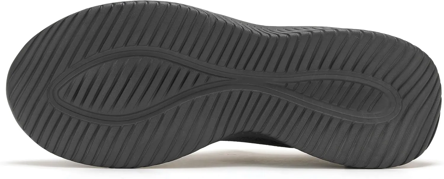 LCGJR Men's Walking Shoes Ultra Light Running Casual Sneakers Slip-on Workout Tennis Shoes for Male Mesh Breathable Comfort Outdoor Indoor