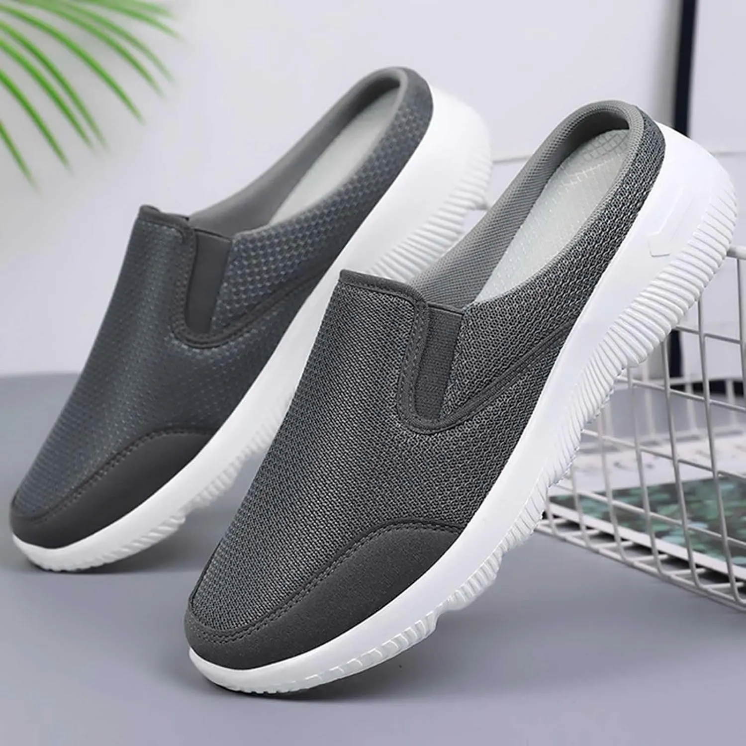 Lightweight Diabetic Shoes for Men Lightweight Sport Gym Jogging Walking Sneaker Arch Support Plantar Fasciitis