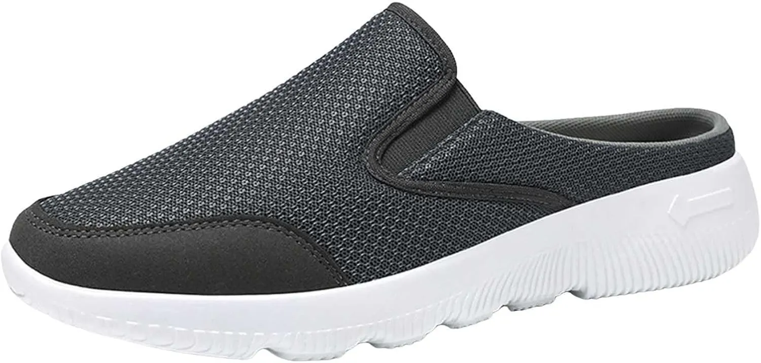 Lightweight Diabetic Shoes for Men Lightweight Sport Gym Jogging Walking Sneaker Arch Support Plantar Fasciitis