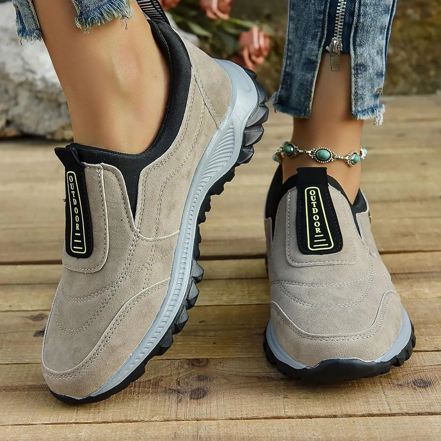 Lightweight Non Slip Sneakers for Men Lightweight Sport Gym Jogging Walking Sneaker Business Formal Dress Shoes