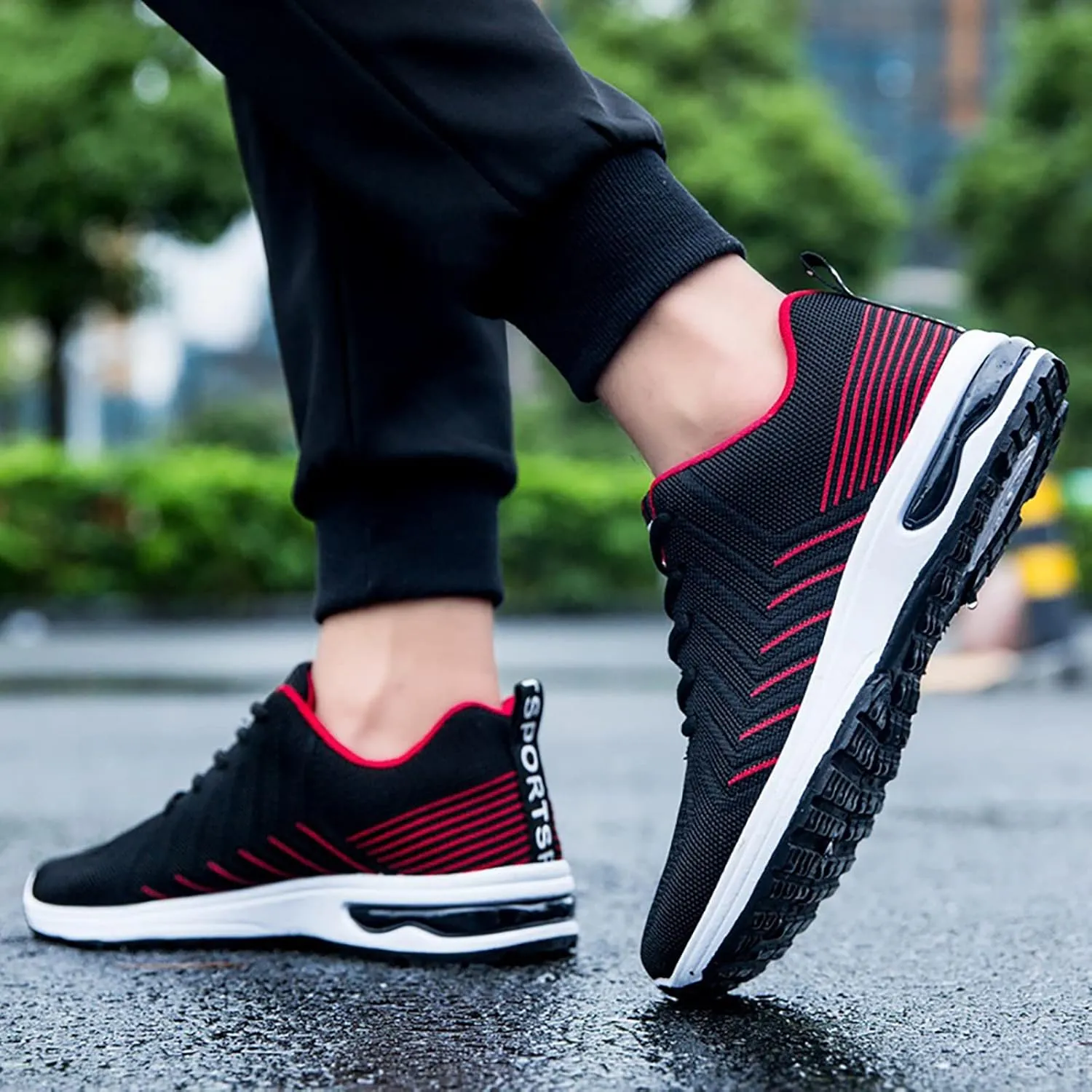 Lightweight Shoes Sport Shoes for Men Fashion Casual Lace Up Sport Skate