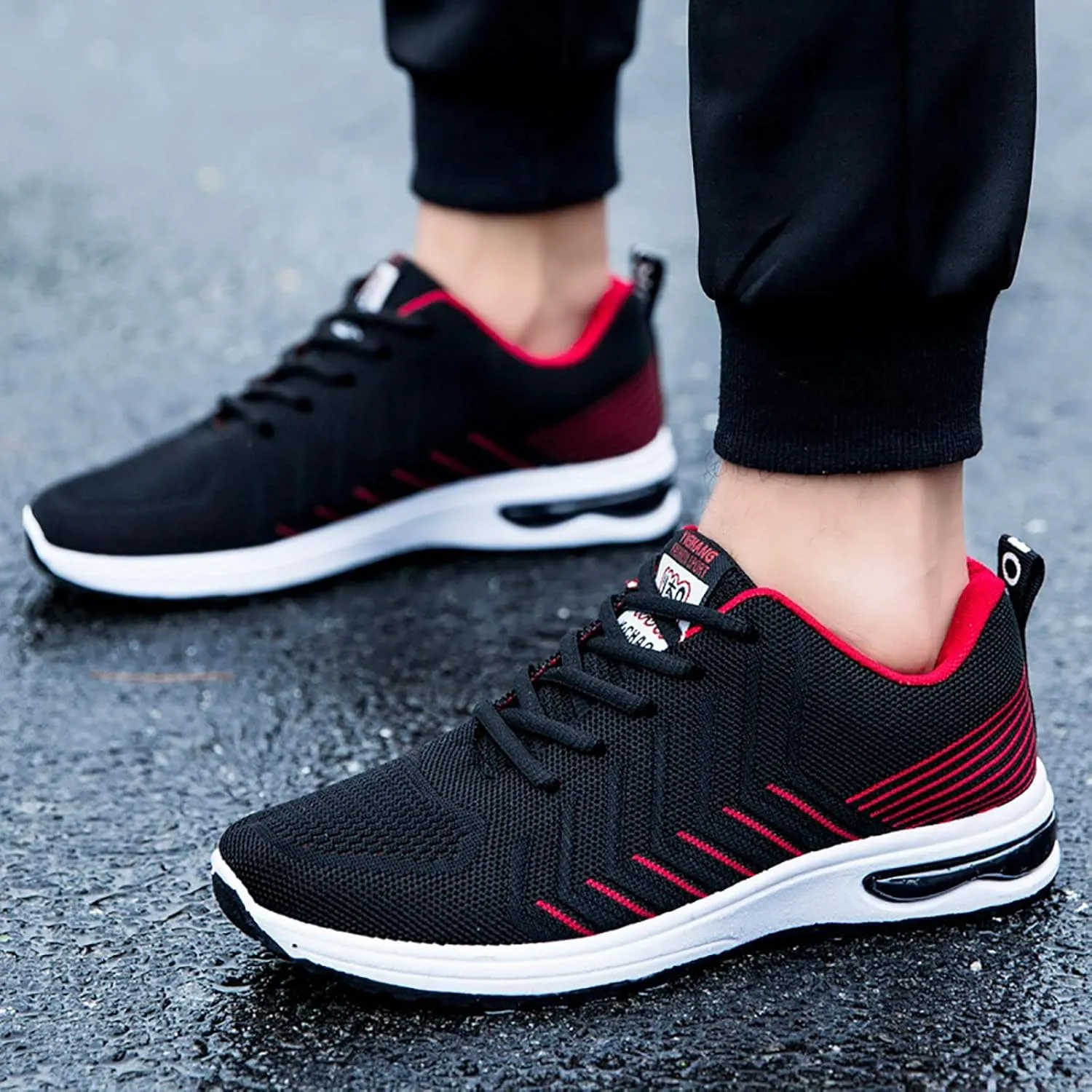Lightweight Shoes Sport Shoes for Men Fashion Casual Lace Up Sport Skate