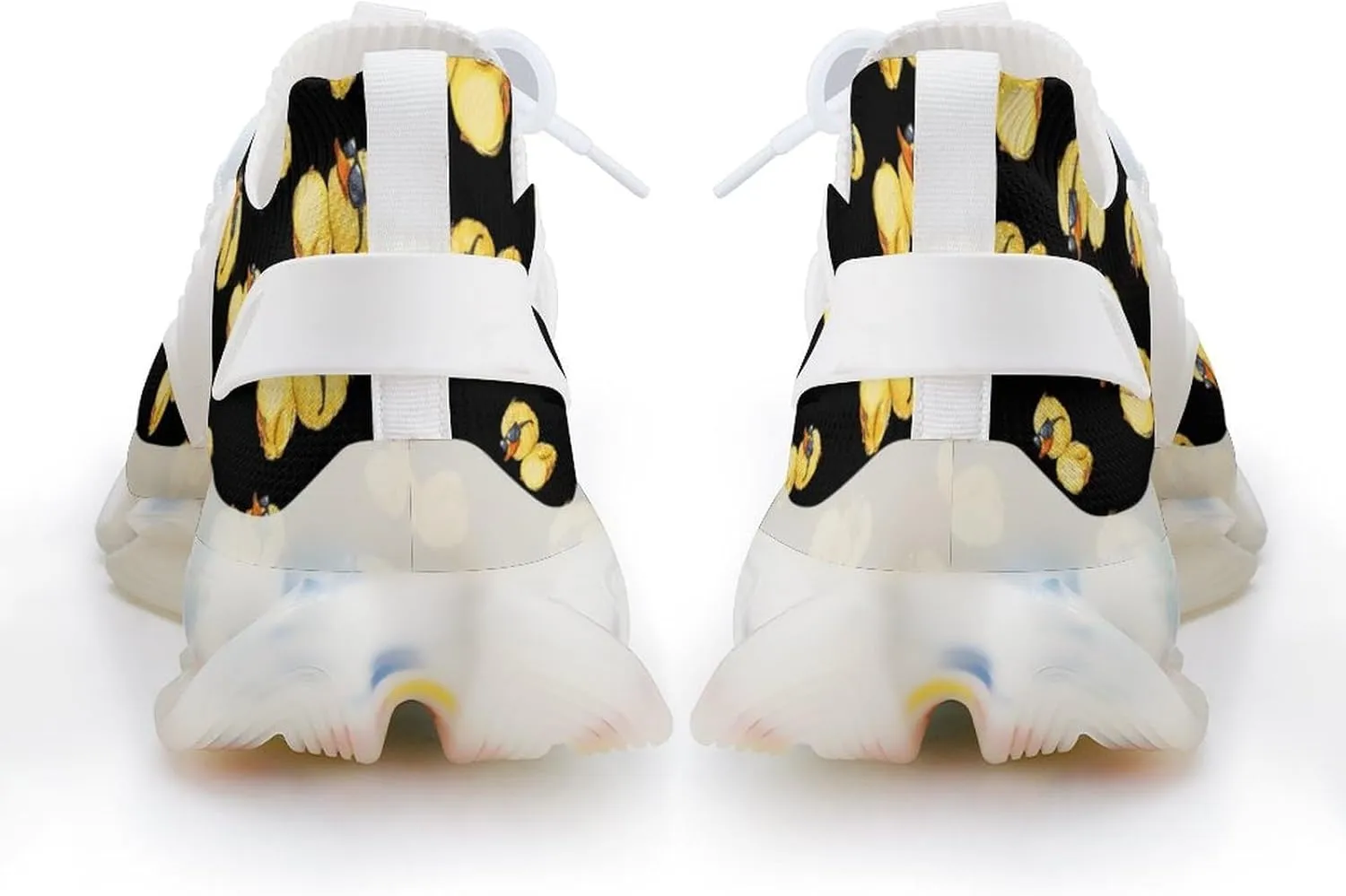 Little Duck with Glasses Men's Running Shoes Lightweight Walking Shoe Breathable Sneaker