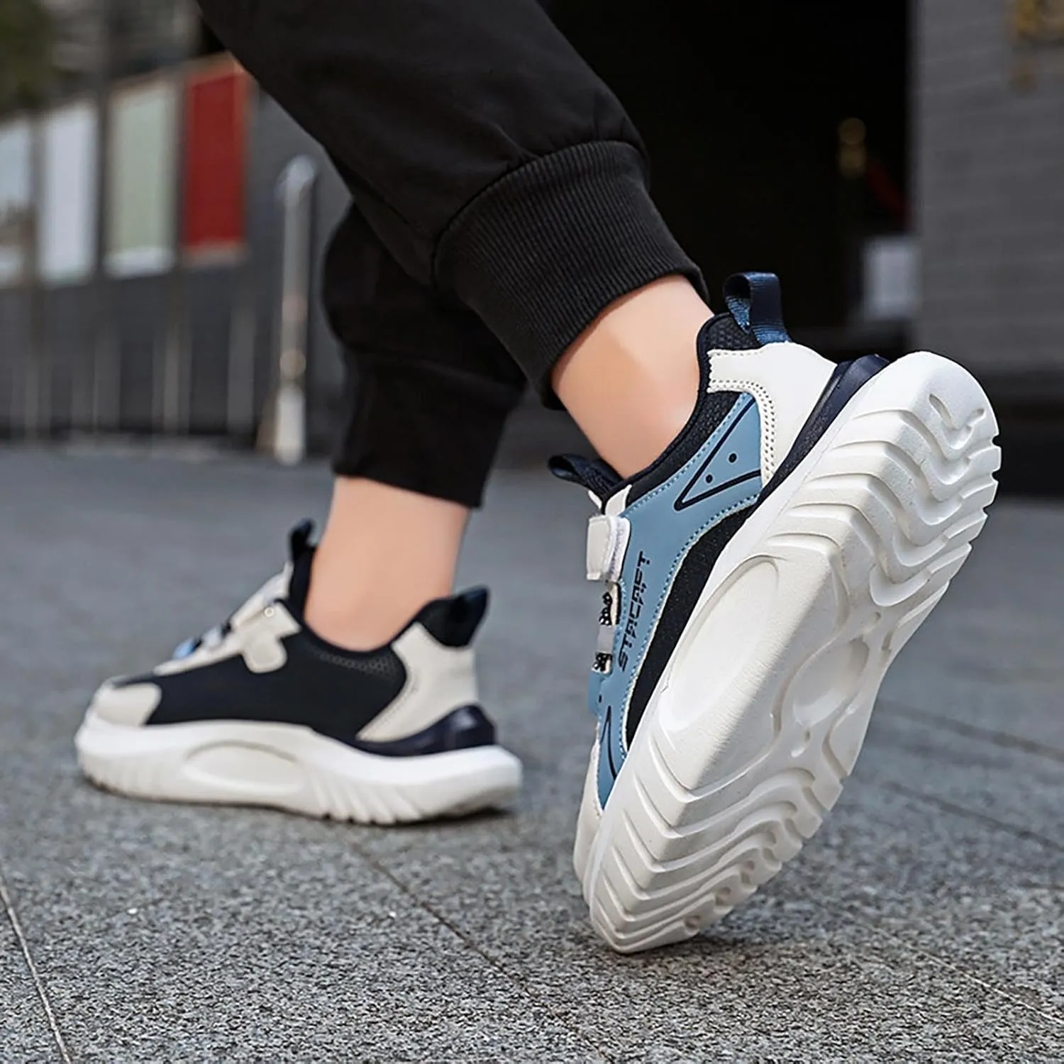 Little Kid Sneakers Boys Shoes Kids Running Lightweight Breathable Sport SneakersToddle & Breathable Walking Shoes