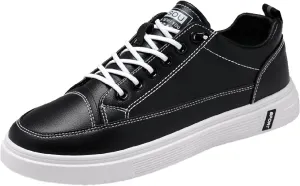Men All Breathable Leather Casual Sneaker Mens Shoes