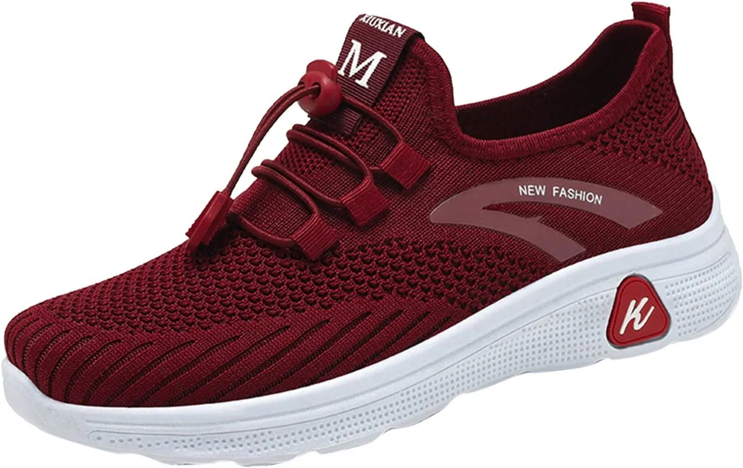 Men Orthopedic Sneakers with Arch Support Mesh Lac𝐞 Up Casual Lightweight Sneaker Wide Width Breathable Walking Shoes