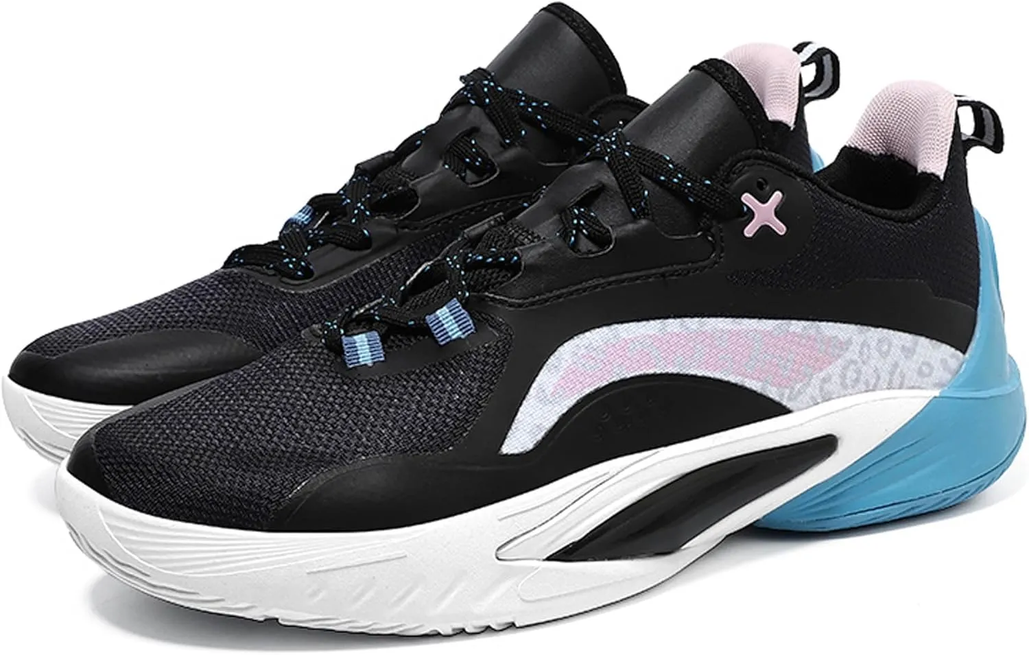 Men Women Lace Up Fashion Lightweight Casual Basketball Shoes Skateboarding Shoes