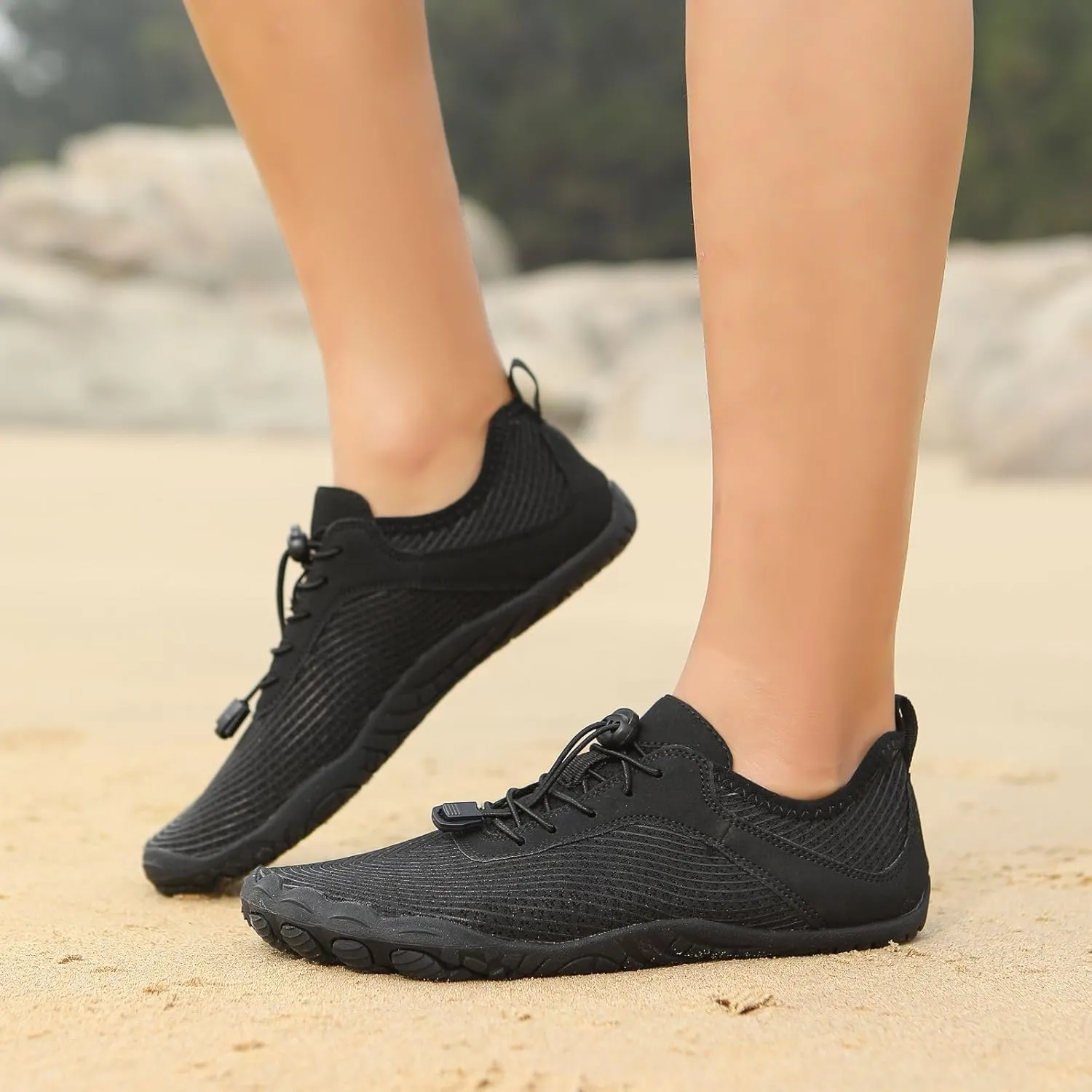 Men Women Water Sports Shoes Slip-On Quick Dry Vacation Beach Shoes Waterproof Gym Workout Running Shoes
