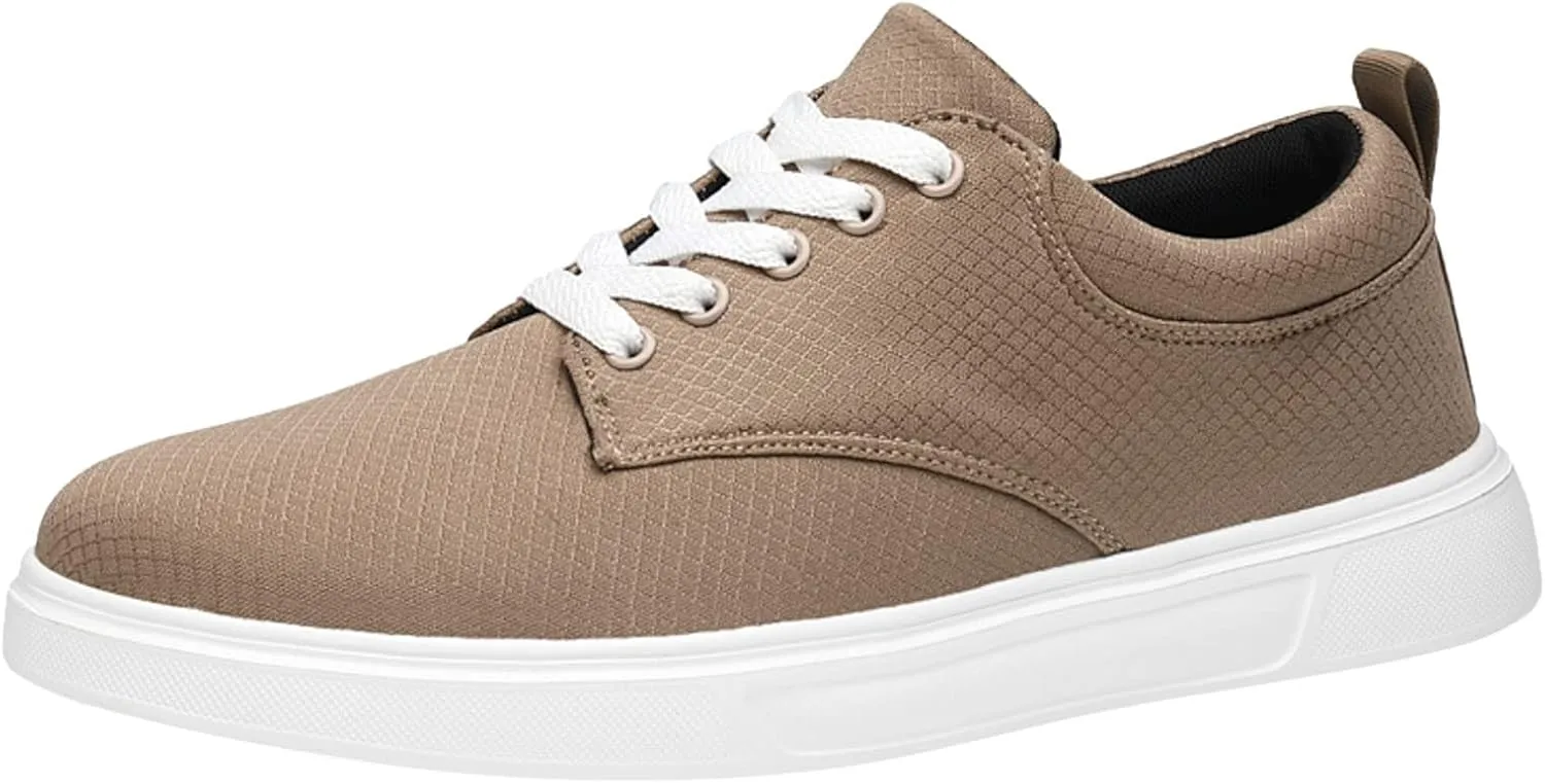Men's Arch Support Insole Shoes Breathable Casual Comfortable Walking Sneaker Hook and Loop Orthopedic Sneakers