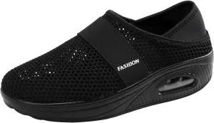 Men's Arch Support Shoes Non Slip Sneakers Casual Air Cushion Sole Walking Shoes Running Athletic Sneaker