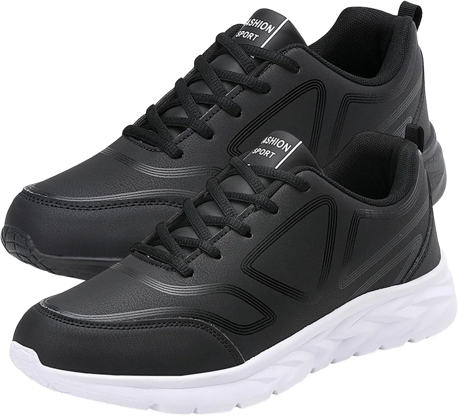 Men's Arch Support Walking Shoes Comfortable Lightweight Casual Walking Shoe Breathable Diabetic Shoes for Men