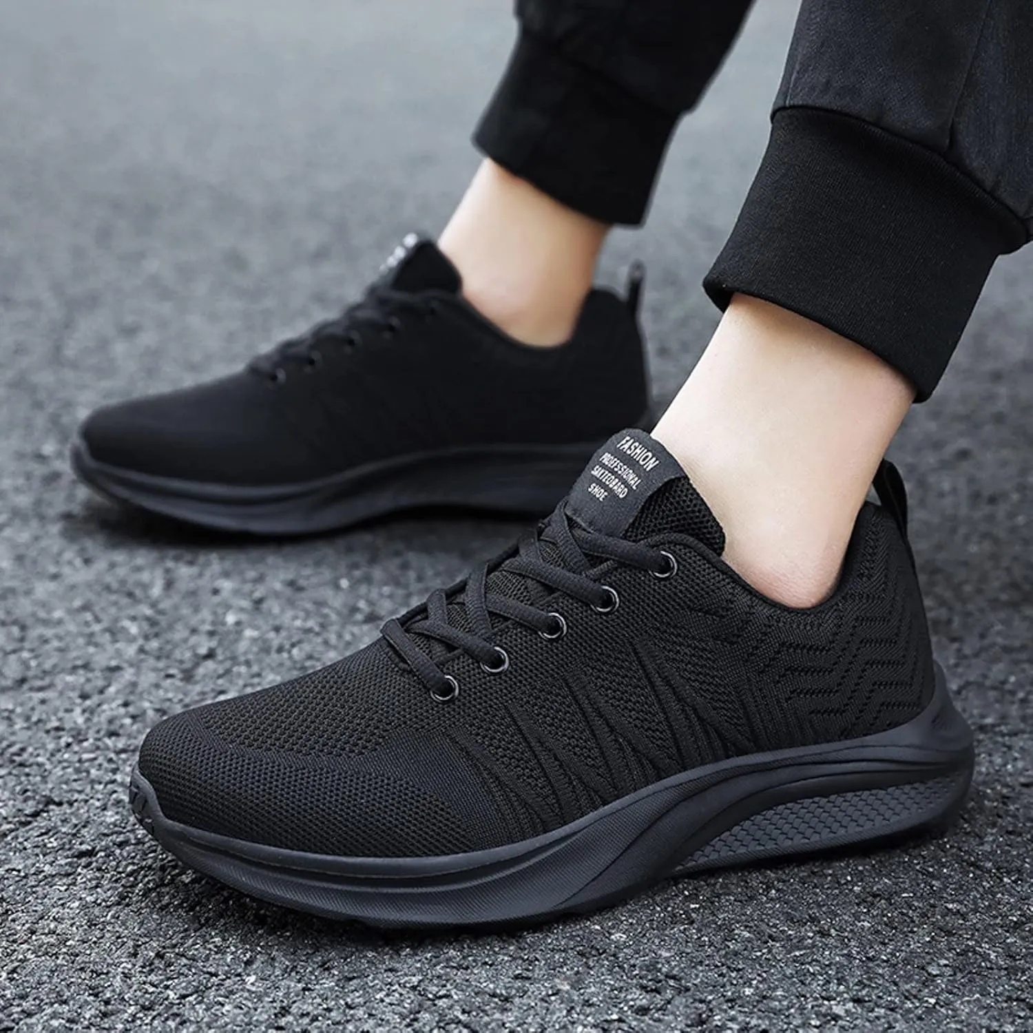 Men's Arch Support Workout Shoes Comfortable Breathable Lightweight Tennis Shoe Men's Comfortable Canvas Shoes
