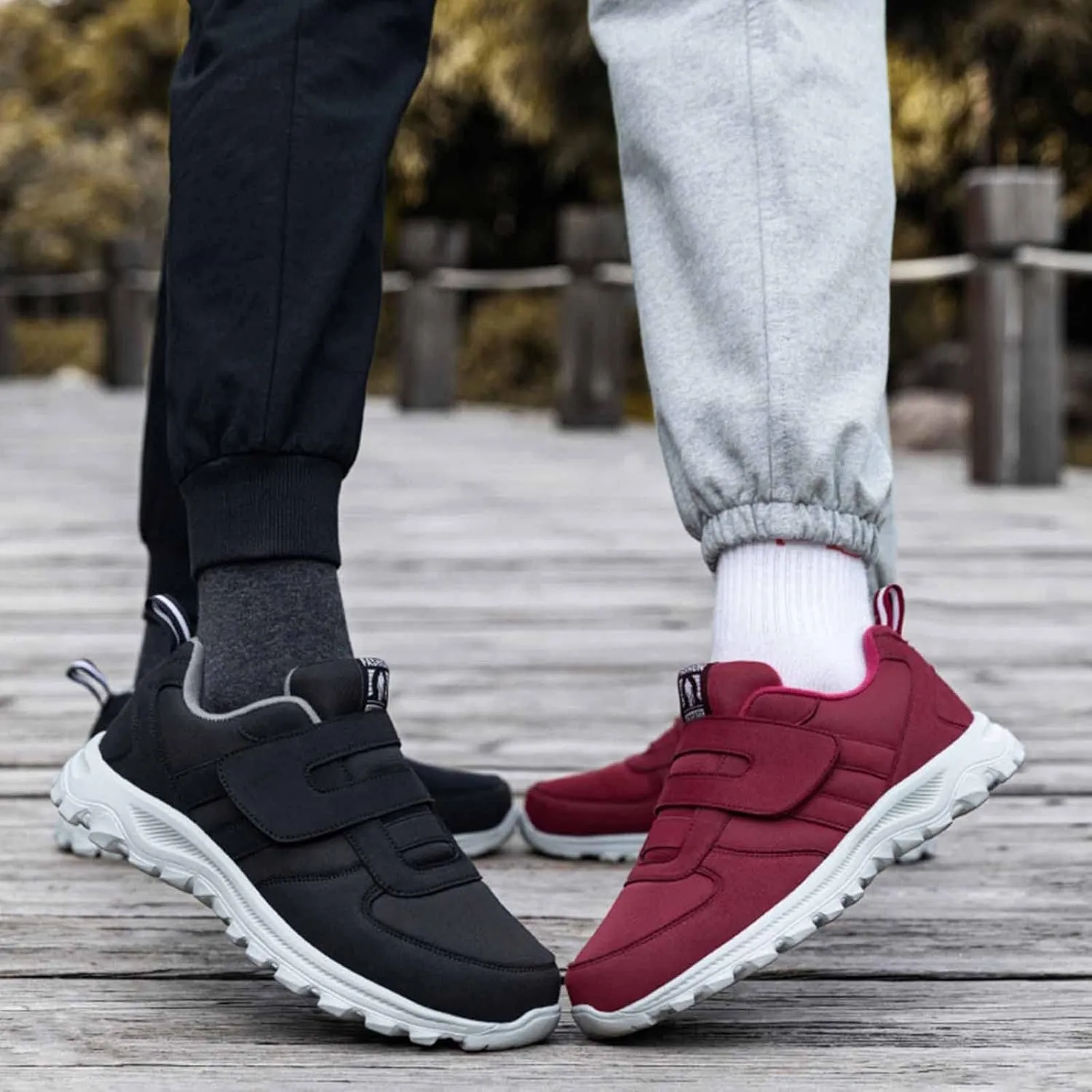 Men's Athletic Running Shoes Elderly Lightweight Sneaker Comfortable Non Mens Lite Adapt 3 Sneaker Athletic Slip on Shoe