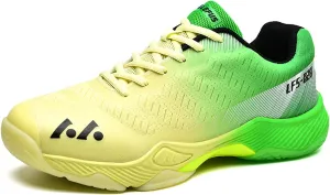Men's Badminton Tennis Shoes Lightweight Table Tennis Volleyball Sport Trainers Anti-Slip Shock-Absorbing Pickleball Squash Sneakers