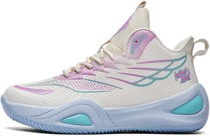 Men's Basketball Shoe High-Top Athletic Running Sneakers Outdoor Trainers Non-Slip Lightweight Cushioning Workout Sport Shoe