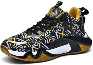 Men's Basketball Shoes are Breathable Lightweight Anti Slip Wear-Resistant Sports Outdoor Training Boots