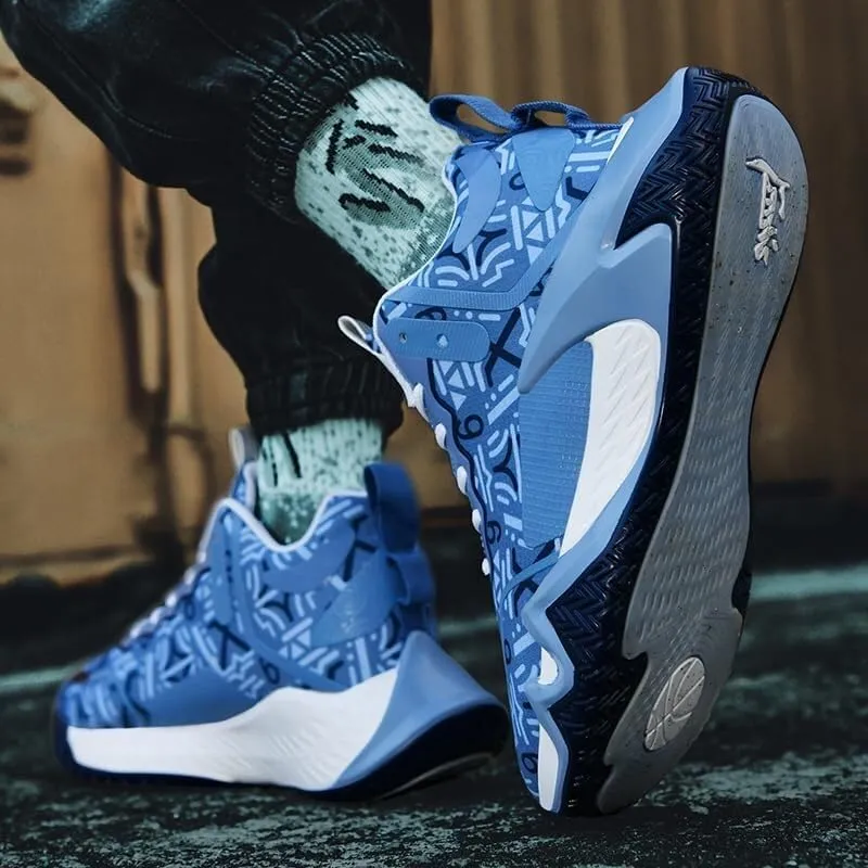 Men's Basketball Shoes are Breathable Lightweight Anti Slip Wear-Resistant Sports Outdoor Training Boots