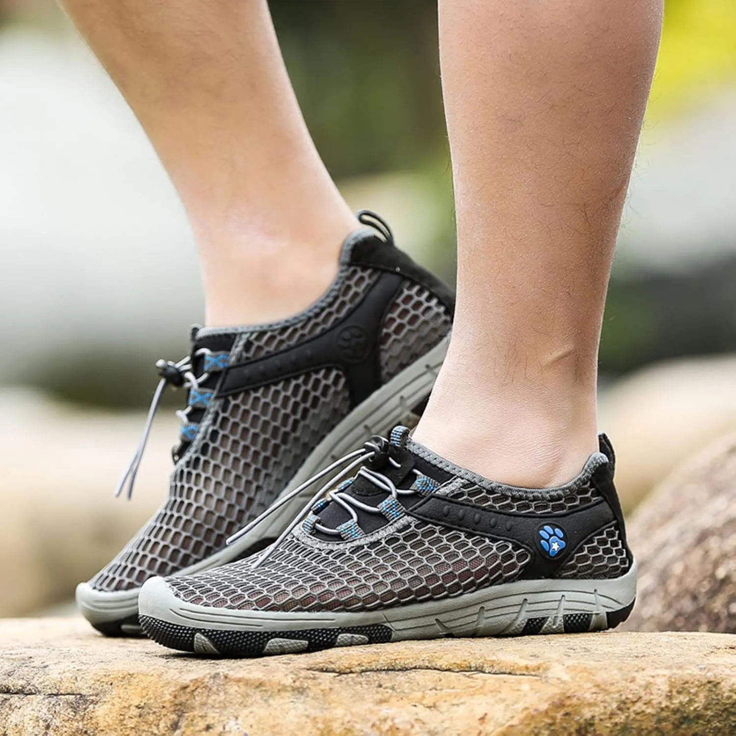 Men's Breathable Mesh Running Shoes Breathable and Light Outdoor Comfy Walking Shoe Business Formal Dress Shoes