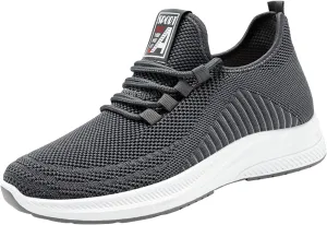 Men's Breathable Stretch Workout Shoes Portable Non Slip Fitness Workout Shoe Men's Comfortable Diabetic Shoes