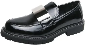 Men's Comfy Leather Loafers -Lightweight Casual Slip On Walking Driving Shoes