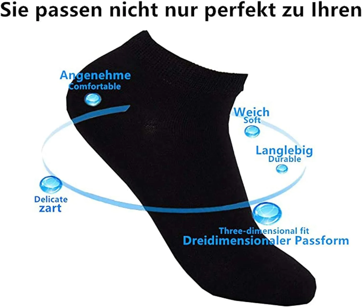 Mens Cushion Ankle Socks Men Socks Basketball Socks Low Cut Anti Slip Sweat Absorbing Breathable And The Tenderness