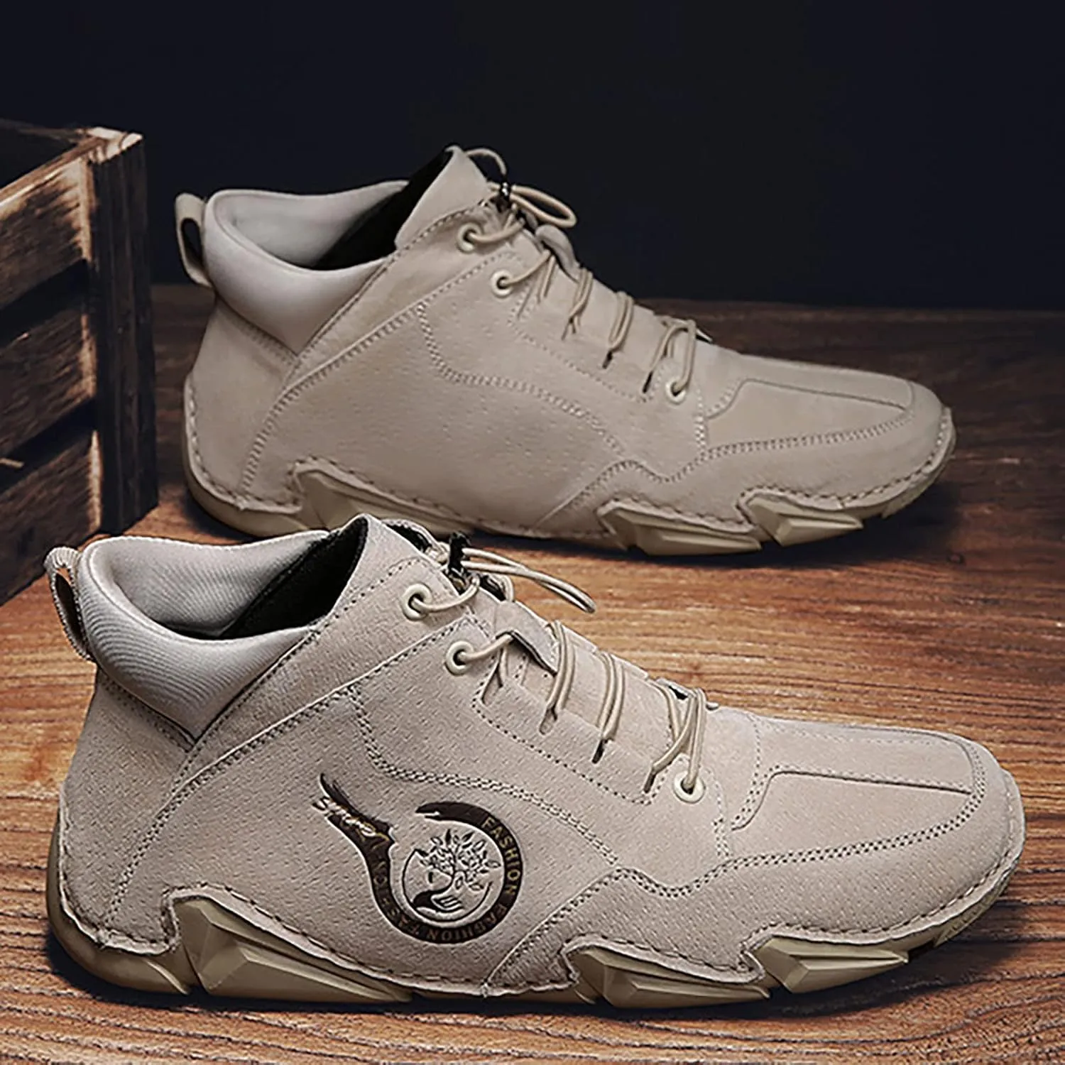 Men's Fashion Sneakers Tennis Shoes for Men Lightweight Sport Gym Jogging Walking Sneakers Mens White Sneakers